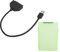 Cuifati 2,5-Zoll-USB-3.0-Adapter 7-15 Mm 2,5-Zoll-Schnittstelle UASP-Beschleunigung Bis zu 6 Gbit/s Tragbar und Hochkompatibel (Grün)