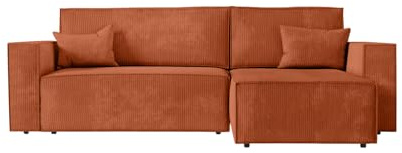 LOUNGITUDE Sofas, Cord, Terracotta