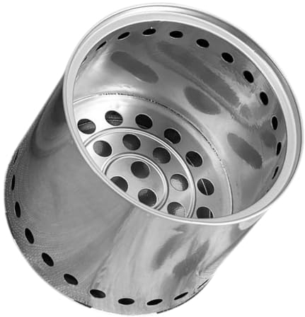 Heizofen edelstahlkamin feuerstelle Indoor Außenkamin Geruchsmacher für den Innenbereich Feuerschale Multifunktion Holzofen Werkzeug Metall Reisen Kochutensilien Rostfreier Stahl