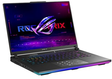 ASUS ROG Strix Scar 16 (2024) Gaming Laptop, 16” Nebula HDR 16:10 WQXGA 240Hz/3ms, 1100 nits, Mini LED, RTX 4080, Intel Core i9-14900HX, 32GB DDR5, 1TB SSD, Wi-Fi 6E, Windows 11 Pro, G634JZR-XS96