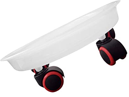 SEWOART 1stück Blumenkübel Untersetzer Mit Stabiler Blumentopf Basis Tray Beweglich Für Und Außenbereich Weiß Cl