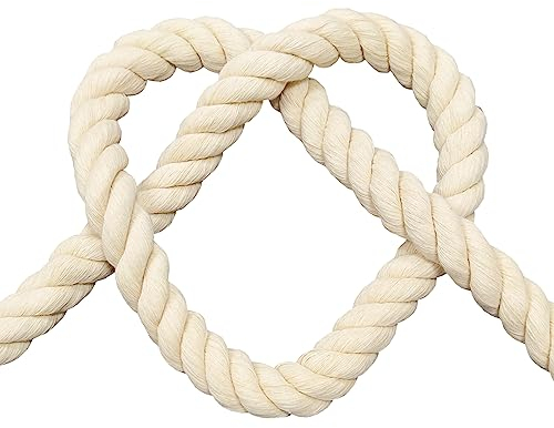 BaumwollKordel, Makramee Garnseil, Baumwollseil für DIY Handwerk, Dekorative Projekte, Haustier Spielzeug (6mm(5M))