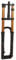 ANGGREK Mountain Bike Suspension Fork, Manual Locking, Excellent Locking Control, 29 Inch Mountain Bike Front Fork for Off-road Terrain