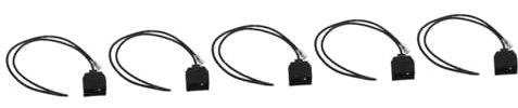 Gadpiparty 5pcs Telephone Extension Cord Headphone Adapters Phones Phone Cable Adapter Rj9 Adapter Telephone Line Adapter Rj9 Telephone Adapter Telephone Adapters for Cable Telephone Parts Pp