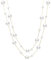Aleasha Lange Perlenkette Damen Gold 172CM Mehrlagige Weiße Perle Halskette 1920s Schmuck