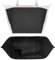 HomeGadget Taschenorganizer für Longchamp Tasche Größe L - Le Pliage Organizer für Damen Handtasche Shopper - Tascheneinsatz in Schwarz