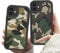 Zrutru 2 Pack Camo Phone Case for iPhone 11,Cool Army Green Camouflage Cases Stylish Trending Design Cover for Men Boys Teens,Soft Shockproof Lens Protection Funda for iPhone 11 6.1