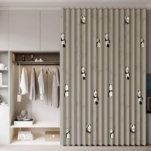 YWQJL Rideau Cache Placard Rideau De Fenetre Occultant Rideaux De Porte Rideau Armoire Rideaux Fenetre Chambre Meuble Rideau Cuisine Imperméable Rideau De Porte(#7,W200cmxH220cm)