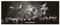 Rammstein Poster B-Stage schwarz-weiß, Offizielles Band Merchandise Fan Plakat