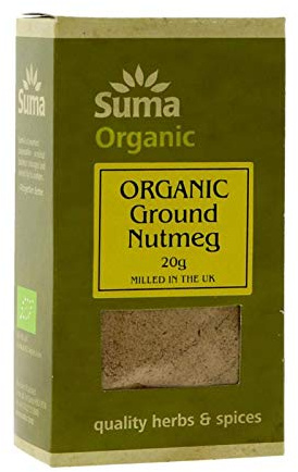 Suma Organic Ground Nutmeg 20g-6 Pack