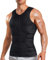 Sauna Vest for Men with Waist Trainer Neoprene Sauna Sweat Suit Slimming shirt Workout Tank Top Body shaper fitness (XL, Black)