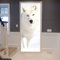 VIRANDA Türtapete Selbstklebend TürPoster - Wolf - Fototapete Türfolie Wandtapete PVC Wasserdichte Schlafzimmer Türaufkleber 3D 77 x 200 cm