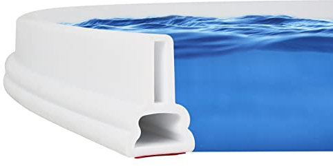 Schwallschutzleiste Dusche Silikon Duschschwelle Duschwasserstop Selbstklebende Duschdichtung Duschkabinen Dichtung für Küche und Bad (1.7M)