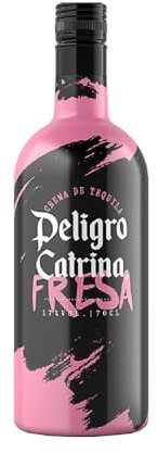 Crema Sabor Tequila Fresa Peligro Catrina 15º - 700 ml