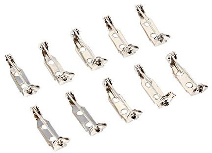 50 Pièces Pins Epingles de Broche Epingles de Surete, Épingles de Barres Fermoir de Sécurité Épingle à Nourrice de Cristal Charme Broche de Sécurité pour De Bijoux DIY 32mm