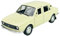 Welly Skoda 105L 105 L Beige Cream 1/34-1/39 Metal Modell Auto Die Cast Neu im Kasten