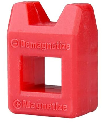 2 in 1 Screwdriver Magnetizers Magnetic Tool for Screwdrivers Tips Screw Bits Practical Small Hardware Simple Operation Screwdriver Magnetizers