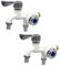 yasoe 2 Piezas Divisor de Grifo de 2 Vías Divisor de Manguera de Jardín Divisor de de Agua, Grifo de Agua de Grifos Dobles para Exteriores,