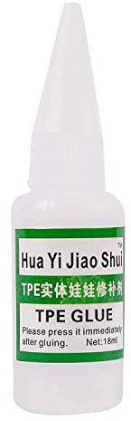 CAIONPLE Colle Liquide TPE en Silicone, Transparente, 20 Ml 1 PièCe