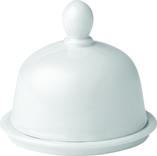 Utopia Covered Butter Dishes, K90011-000000-B01006, Butter Dish with Lid 3 (8cm) (Box of 6)