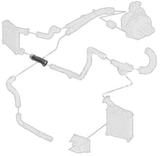 Borg & Beck BTH1170 Turbo Hose To Fit VAG Touareg Q7 3 0d 03-