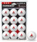 JOOLA Palle da ping pong Tournament selezionate 40 mm di diametro, 3 stelle di alta qualità, compatibili per interni ed esterni, colore bianco, 12 pezzi