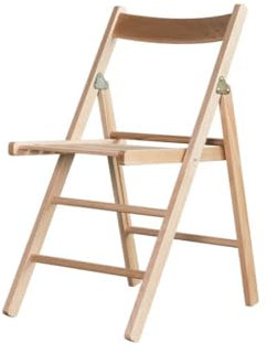 MilaniHome.it - Sedia Da Giardino Pieghevole In Legno Salvaspazio