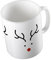 Huuraa Kaffeetasse Rentier Rudolph Geschenk Tasse Weiß 330ml Rentier Rudolph Geschenkidee