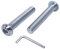 Confezione da 25 viti a testa cilindrica ISO 7380 M8 x 30 mm, vite a macchina, esagono incassato, 25, M8 x 30 mm