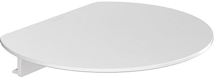 hansgrohe WallStoris - Duschablage ohne bohren, Duschregal, Ablage für Waschtisch, Badezimmer Zubehör, Bad Accessoires, Mattweiß, 27915700