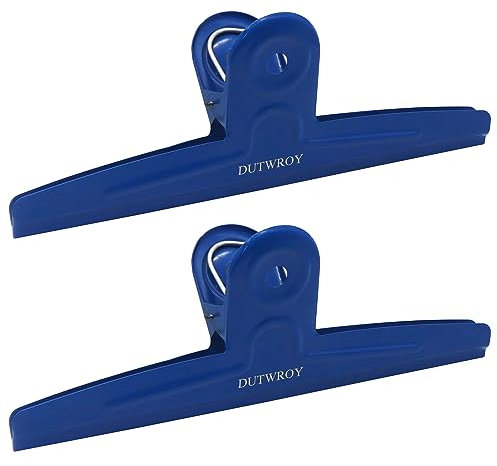 Extra Large Bull Clips 12 Inch 2 Pack Large Binders Clip Clamp File Holder Clips for Bag Paper File Poster