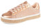 UUBARIS Baskets de tennis à paillettes pour femme - Fluo - Élégantes - Avec strass - Pour mariage - Chaussures de mariée à paillettes brillantes, Paillettes imprimées léopard or rose, 43 EU