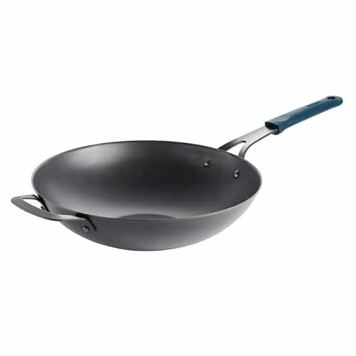 Tramontina 12.5 Carbon Steel Pre-Seasoned Wok 12.5 in 31.7 cm