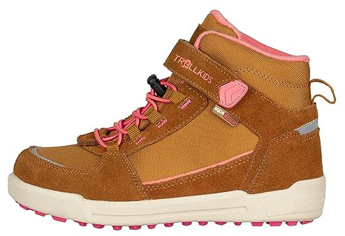 Trollkids Kids Gryllefjord Mid Cut 29, caramel