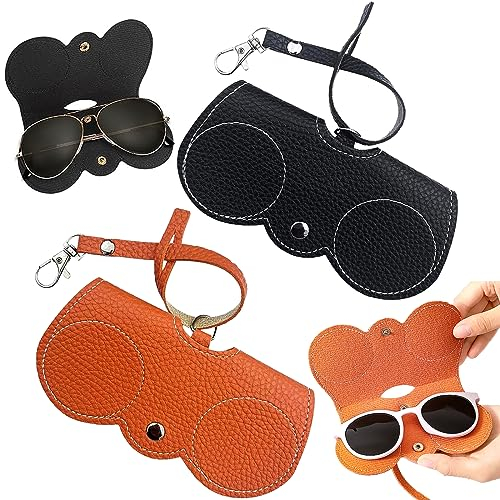 Brillenetui Hardcase, Sonnenbrillen Aufbewahrung Tragbar Brillenetui, Sonnenbrillenbeutel, Damen Brillentasche Sonnenbrillen Etui Brillenetui große Brillen Trend Brillenetui Mädchen Sunglasses Case