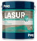PINAY LASUR SATINADO - protector madera, tinte madera, interior y exterior - 750 ml, INCOLORO