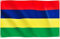Runesol Bandiera Mauritius, 91x152cm, 3ft x 5ft, 4 Occhielli, 1 Occhiello in Ogni Angolo, Bandiera Maurice, Moris, Bandiera Mauriziana, Interno, Esterno, Maurizio, Ugadi