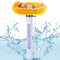 Poolthermometer, Pool Thermometer, Wasserthermometer, Poolthermometer Schwimmend,Badethermometer mit Seil,Thermometer Wasser Leicht Ablesbar,Wassertemperatur Wasserthermometer für Pools Wanne und Spas