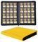 MORABTO Premium 1000+ Pockets Card Binder, 16 Pockets Trading Card Binder Ringless Side Loading Trading Card Album Folder for TCG Yellow