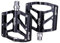PAMINGONO 1 Paar rutschfeste Flachpedale Für Mountainbikes Plattformpedale Mit Anti Skid Oberfläche Geeignet Für Cube Acid Und XLC Pedale Ideal Für Trekking Und Freizeitfahrten