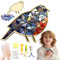 ZTIKSNYU Piastrelle a mosaico in vetro fai da te per adulti, progetti artistici a mosaico, decorazione per la casa, kit regalo creativo in vetro per bambini di 8 anni, pezzi di vetro per realizzare