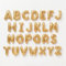 Vthoviwa Jumbo Alphabet Luftballons 16 Zoll Alufolien Buchstaben ballons A-Z (26 Stück)- Buchstaben Luftballons für Geburtstag, Hochzeit, Partydeko – Gold Farbige Buchstaben – Inkl. Aufblashilfe