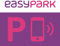 StampaGenerale® - 4 Adesivi EasyPark in PVC Compatti e Resistenti Perfetti per Chi Usa l’App di Parcheggio Facili da Applicare su Vetro Interno (5x4 Cm)