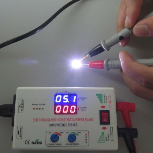Kit de reparación de retroiluminación LED de TV, 100 piezas 3030 para cuentas de lámpara SMD, voltaje de 6 V, potencia de 1 0 W, ideal para módulo
