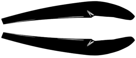 Frontscheinwerfer Augenlidlampe Augenbrauen Zierleisten Dekor für BMW X3 F25 2011-2013
