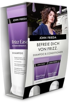 John Frieda Frizz Ease Wunder-Reparatur Vorteilsset Shampoo/Conditioner - Inhalt: 1x 250 ml Shampoo, 1x 250 ml Conditioner