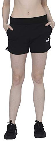 PUMA Damen Sweat Shorts Tr Hose, Cotton Black, S EU