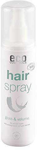 eco cosmetics Bio Haarspray mit Granatapfel und Goji Beere (2 x 150 ml)