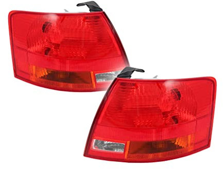 DEPO Rückleuchte Set Links und Rechts Kompatibel mit Audi A4 B7 Avant Kombi 2005-2008