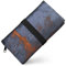 GUGGIARI® Porta Tabacco Cartine e Filtri - Astuccio Portatabacco in Tessuto Realizzato a Mano - Porta Tabacco Donna/Uomo (Rusty Metal - Iron)